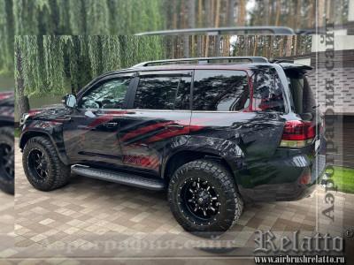 Покраска авто с аэрографией: камуфляж, Липецк