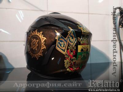 Герб Кубани на шлеме